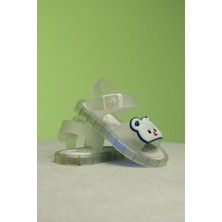 Oksit Eva Işıklı Kaydırmaz Tabanlı Figürlü Unisex Çocuk Sandalet Terlik