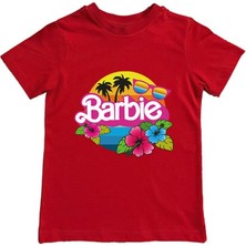 Sedirli Baskılı Pamuklu Penye Kumaş Yazlık Çocuk Tişört