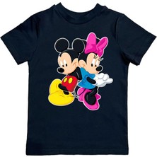 Sedirli Baskılı Pamuklu Penye Kumaş Yazlık Çocuk Tişört