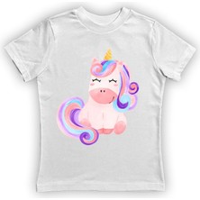 Sedirli Baskılı Pamuklu Penye Kumaş Yazlık Çocuk Tişört