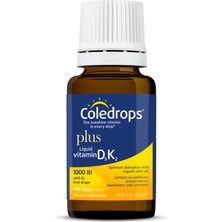 Coledrops Plus Vitamin D3 K2 Damla 20 ml