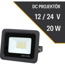 20W Dc Projektör 12V/24V