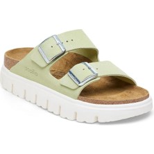 Birkenstock Arızona Chunky Vl Yeşil Kadın Terlik