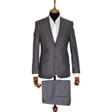 Baglan Erkek Gri Takım Elbise Klasik SO-932-935-06