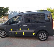 Tunax Berlingo Yan Kapı Cıtası Krom 2008 2009 2010 2011 2012 2013 2014 2015 2016 2017 2018
