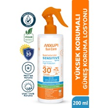 Mixup Leke Karşıtı Güneş Koruma Losyonu Spf 30+ Çinko ,Portakal Yağı Ve Shea Butter Içerikli 200 Ml