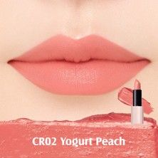 The Saem Kissholic Lipstick Intense - Yoğun Pigmentli  Parlak Kalıcı Ruj - CR02 Yogurt Peach