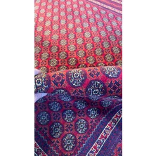 Türkmen Rug El Dokuma Afgan Hoça Roşnaı Halısı