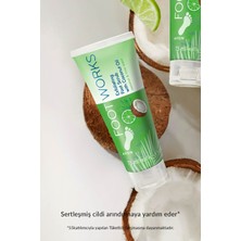 Avon Footworks Hindistan Cevizi ve Misket Limonu Özlü Ayak İçin Scrub 75 ml