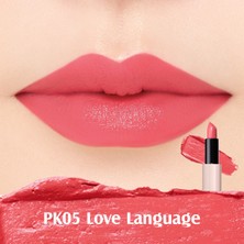 The Saem Kissholic Lipstick Intense - Yoğun Pigmentli  Parlak Kalıcı Ruj - PK05 Love Language