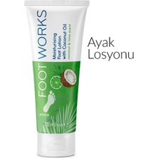 Avon Footworks Hindistan Cevizi ve Misket Limonu Özlü Ayak Losyonu 75 ml