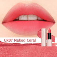 The Saem Kissholic Lipstick Matte - Uzun Süre Dayanıklı Kadife Bitişli Mat Ruj - CR07 Naked Coral