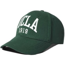 Ucla Ballard Yeşil Baseball Cap Nakışlı - Unisex Şapka