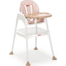 Kanz Yummy 3 in 1 Çalışma Masalı Mama Sandalyesi Bej