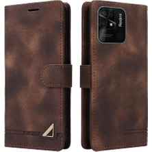 MY Boutique1 Xiaomi Redmi 10C Için Flip Case Kapak Cüzdan Darbeye Basit Kılıf (Yurt Dışından)