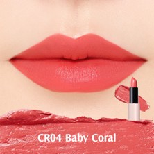 The Saem Kissholic Lipstick Intense - Yoğun Pigmentli  Parlak Kalıcı Ruj - CR04 Baby Coral