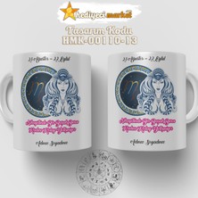 Hediyeci Market Başak Burcu Kadınına Özel Beyaz Kupa Bardak - HMK-00110-13