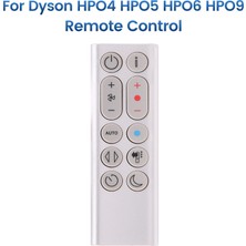 Praise6 Dyson HP04 HP05 HP06 HP09 Hava Temizleme Fanı Isıtma ve Soğutma Fanı Için Yedek Uzaktan Kumanda (Gümüş) (Yurt Dışından)