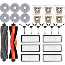Praise6 Dreame Bot Için L20 ULTRA/L20 Ultra Yedek Yedek Parça Aksesuarları Rulo Yan Fırça Hepa Filtre Paspas Pedi Toz Torbası (Yurt Dışından)