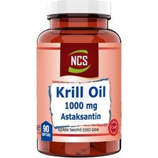 Ncs Krill Oil 1000 Mg Astaksantin 2 Mg 90 Softgel +  Hap Kutusu
