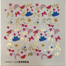 Megamaster Tırnak Dövmesi, Tırnak Tattoo, Nail Art, Tırnak Sticker