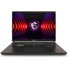 MSI VECTOR 17 HX A14VIG-879XTR Intel Core i9 14900HX 32GB 2TB SSD RTX4090 Freedos 17" QHD+ 240Hz Taşınabilir Bilgisayar