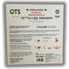 OTS Organik Kırmız Mercimekli Fettuccini