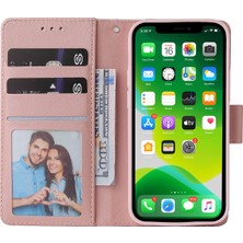 Colorful Shop Ile Uyumlu iPhone 13 Mini Premium Mermer Vintage Pu Deri Manyetik Kapatma Kılıfı Kayışlı Kapaklı (Yurt Dışından)