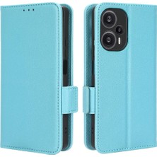 Colorful Shop Xiaomi Poco F5 5g Için Kılıf Cüzdan Kart Yuvaları Tutucu Yan Toka Manyetik (Yurt Dışından)