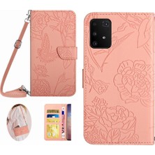 Colorful Shop Samsung Galaxy S10 Lite Telefon Kılıfı Için Kelebekler ve Çiçekler ile &amp; (Yurt Dışından)