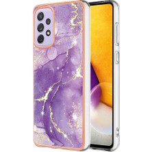 Colorful Shop Samsung Galaxy A23 5g/4g Mermer Desen Ince Tpu Koruma Yumuşak (Yurt Dışından)