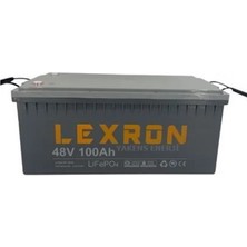 Lexron 100AH 48V Lifepo4 Pil Lityum Akü Lexron