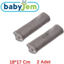 Babyjem Emniyet Kemeri Boyun Koruyucu 349 Gri