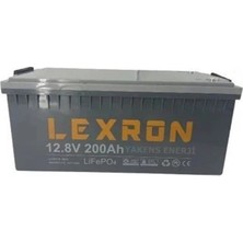 Lexron 200AH 12.8V Lifepo4 Pil Lityum Akü Lexron