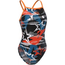 Mad Wave   Kadın Mayo Women Swimsuit Antichlor Nera - Renkli - Xl/42 Beden