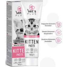 Vet's Plus Yavru Kediler İçin Malt Kedi Macunu 100gr (Hamile Kediler İçin Folik Asitli)