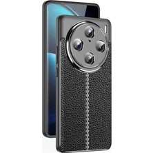 Apsuwa Vivo X100 Kılıf Niss Deri Desen Silikon