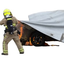 İzoval Araç Yangın Battaniyesi-Elektrikli Araç Yangın Battaniyesi- Ev Fire Blanket