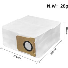 Teedoo Xiaomi Dreame X20 PRO/X20 Pro Plus Robotlu Süpürge Toz Torbası Yedek Yedek Parça Için 8 Adet (Yurt Dışından)