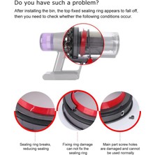 Teedoo Dyson V11 SV14 SV15 Elektrikli Süpürge-Toz Kutusu Üst Sabit Sızdırmazlık Halkası Yedek Eki Yedek Parça Yeni Aksesuarlar (Yurt Dışından)
