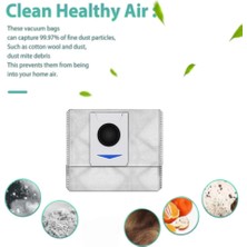 Teedoo 6 Adet Toz Torbası Ecovacs Deebot T20/T20MAX/T20PRO/X1 OMNI/T10 Omni/turbo Robotlu Süpürge Yedek Parçalar (Yurt Dışından)