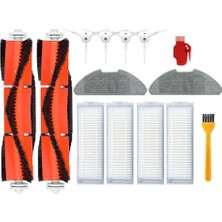 Teedoo Xiaomi Mop 2 Pro / Mop 2 Lite / MJST1SHW / Mjstl Hepa Filtre Paspas Bezi Ana Yan Fırça Elektrikli Süpürge Aksesuarları (Yurt Dışından)