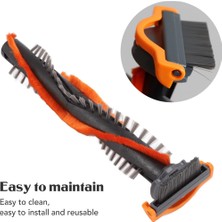 Teedoo Philips Speedpro Max Için 2 Adet FC6822 FC6823 FC6827 FC6908 FC6906 FC6904 Elektrikli Süpürge Yedek Rulo Fırça (Yurt Dışından)