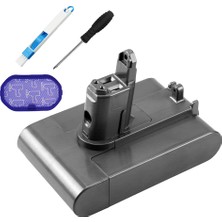 Teedoo 22.2V Değiştirin DC34 Li-Ion Vakum Pil Adaptörü + Filtre Kiti Dyson DC35 DC45 DC31 DC34 DC44 DC31/DC35 Hayvan (Yurt Dışından)