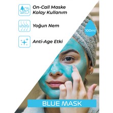 Masse Leur Yoğun Nemlendirici Yatıştırıcı Blue Mask 100 ml