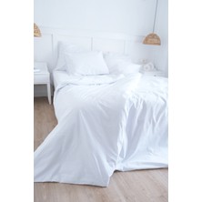 Lawon Tekstil Lawon San Marino Serisi  %100 Pamuk Saten Tek Kişilik Otel Çarşafı 180*280CM 120TEL