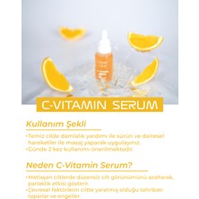 Masse Leur Aydınlatıcı ve Ton Eşitleyici C-Vitamin Serum 30 ml