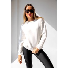 la & vetta Relaxed Oversize Sweatshirt