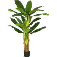 Nettenevime Yapay Ağaç Muz Ağacı 160CM 12YAPRAK 3gövdeli