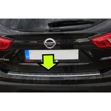 Tunax Qashqai Arka Tampon Eşiği Krom 2014 2015 2016 2017 2018 2019 2020